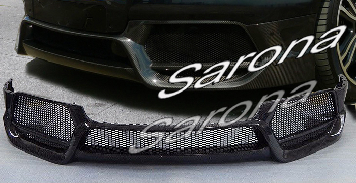 Custom Bentley Flying Spur  Sedan Front Bumper (2005 - 2011) - $2890.00 (Part #BT-012-FB)